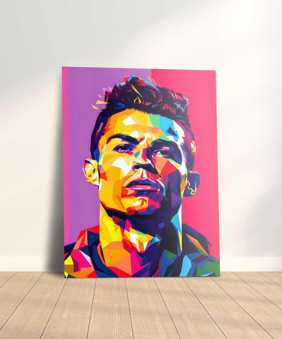 Pop Art Voetbalbord Cristiano