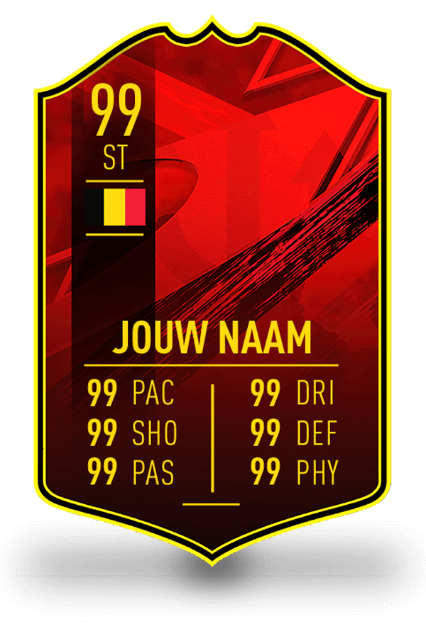 FIFA Kaart België- eigenfifakaart