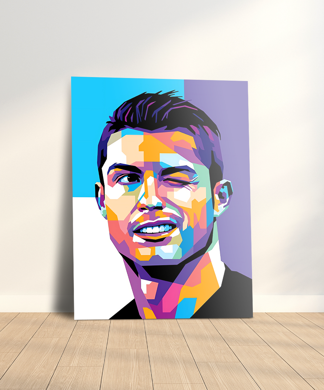Pop Art Voetbalbord CR