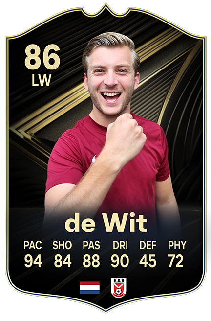 FC26 kaart TOTW - Eigen Fifa Kaart