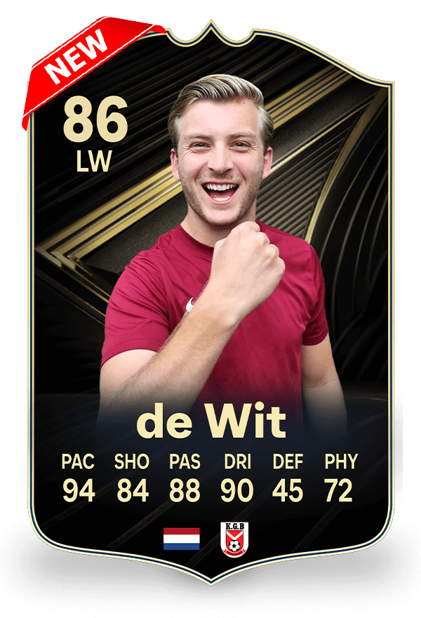 FC26 kaart TOTW - Eigen Fifa Kaart
