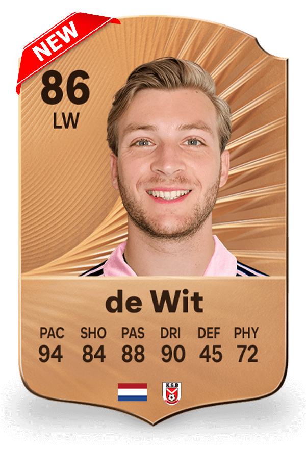 FC26 kaart bronze - eigen fifa kaart