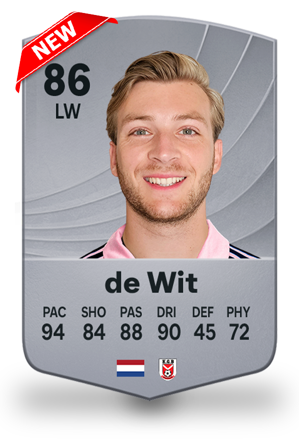 FC26 Kaart Zilver Standaard - Eigen Fifa Kaart