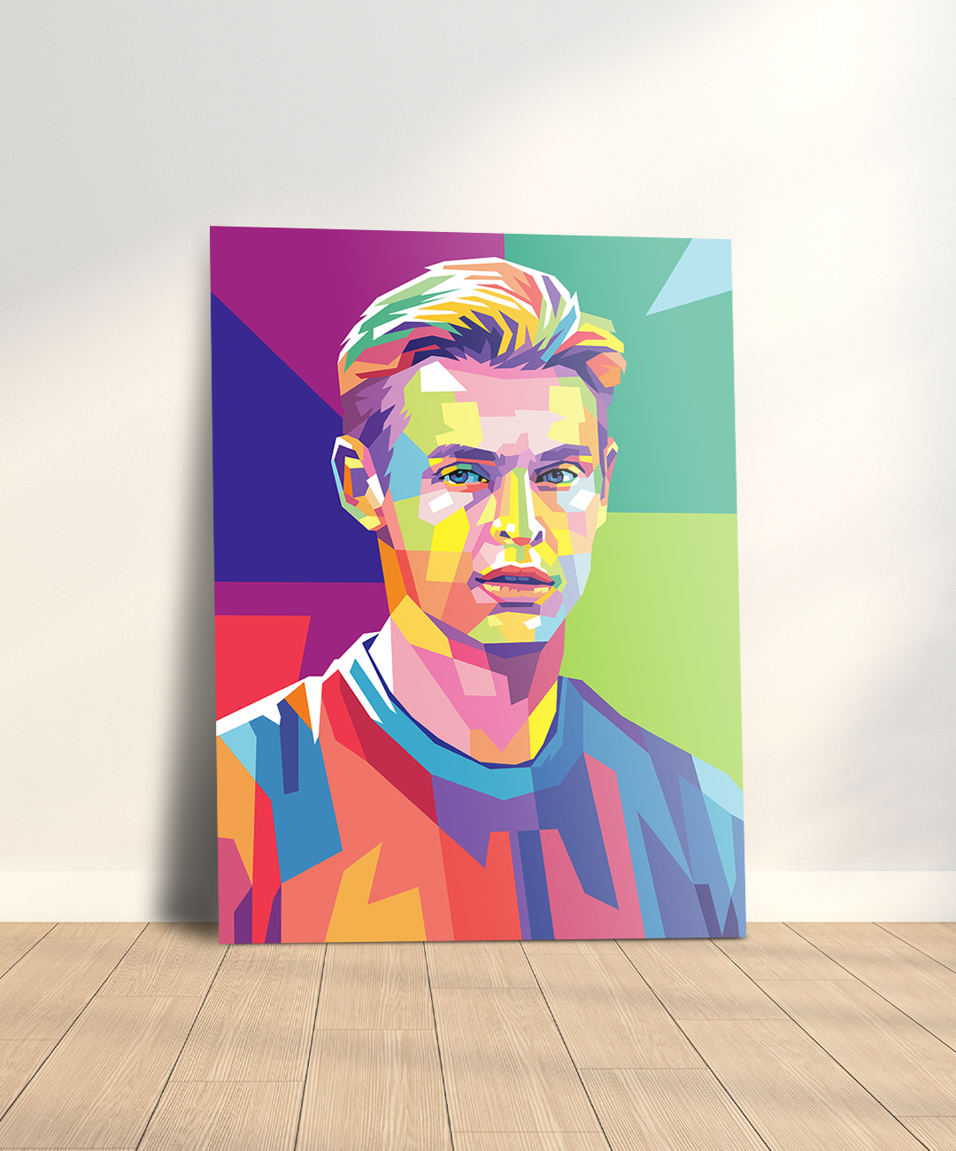 Pop Art Voetbalbord Frenkie